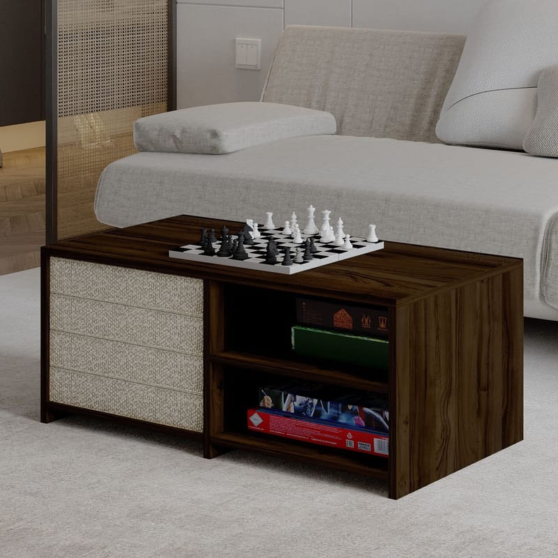 Kavon Soffbordsset 90x44,1x45 cm - Valnöt - Möbler - Bord & matgrupp - Soffbord