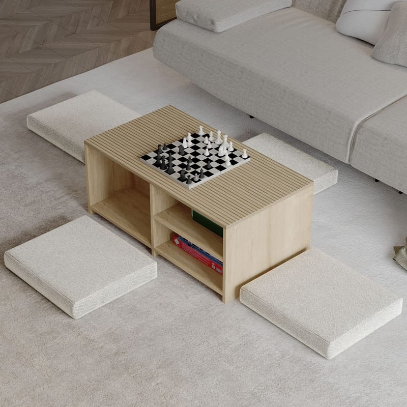 Kavon Soffbordsset 90x44,1x45 cm - Varm ek och safirek - Möbler - Bord & matgrupp - Soffbord