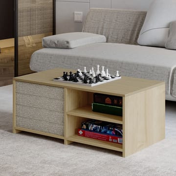 Kavon Soffbordsset 90x44,1x45 cm - Varm ek och safirek - Möbler - Bord & matgrupp - Soffbord