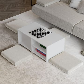 Kavon Soffbordsset 90x44,1x45 cm - Vit - Möbler - Bord & matgrupp - Soffbord