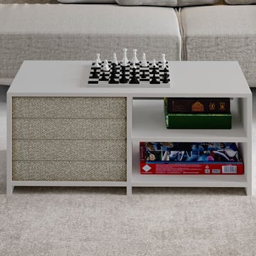 Kavon Soffbordsset 90x44,1x45 cm - Vit - Möbler - Bord & matgrupp - Soffbord