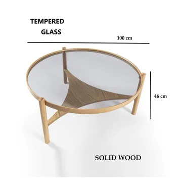 Kelvan Soffbord 100 cm - Natur - Möbler - Bord & matgrupp - Soffbord