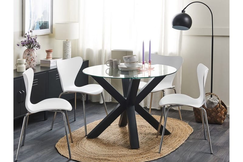 Kerrobert Matbord 100 cm - Svart - Möbler - Bord & matgrupp - Matbord & köksbord