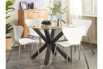 Kerrobert Matbord 100 cm - Svart - Möbler - Bord & matgrupp - Matbord & köksbord