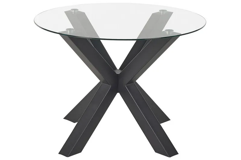 Kerrobert Matbord 100 cm, Svart