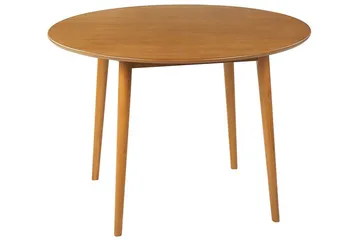 Kindersley Matbord 110 cm Rund - Ljusbrun - Möbler - Bord & matgrupp - Matbord & köksbord