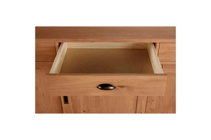 Konsollbord Loft24 Skänk Harry 170x40x85 cm, Betsad/Vax Brun,Natur - Möbler - Bord & matgrupp - Avlastningsbord & sidobord - Konsolbord & hallbord