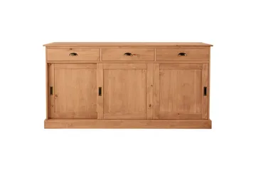 Konsollbord Loft24 Skänk Harry 170x40x85 cm, Betsad/Vax Brun,Natur - Möbler - Bord & matgrupp - Avlastningsbord & sidobord - Konsolbord & hallbord