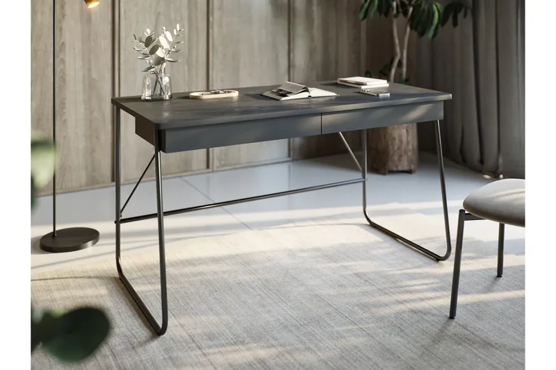 Aditiya Skrivbord 67x135 cm - Svart - Möbler - Bord & matgrupp - Kontorsbord - Skrivbord