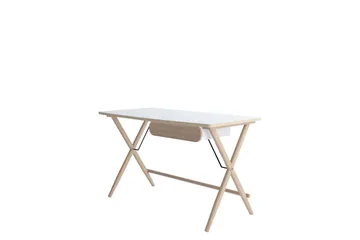 Aditiya Skrivbord 67x135 cm - Vit - Möbler - Bord & matgrupp - Kontorsbord - Skrivbord