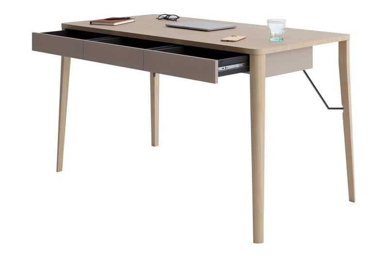 Aditiya Skrivbord 71x139 cm - Brun - Möbler - Bord & matgrupp - Kontorsbord - Skrivbord