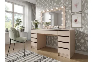 Adrash Skrivbord 55x154 cm - Beige - Möbler - Bord & matgrupp - Kontorsbord - Skrivbord