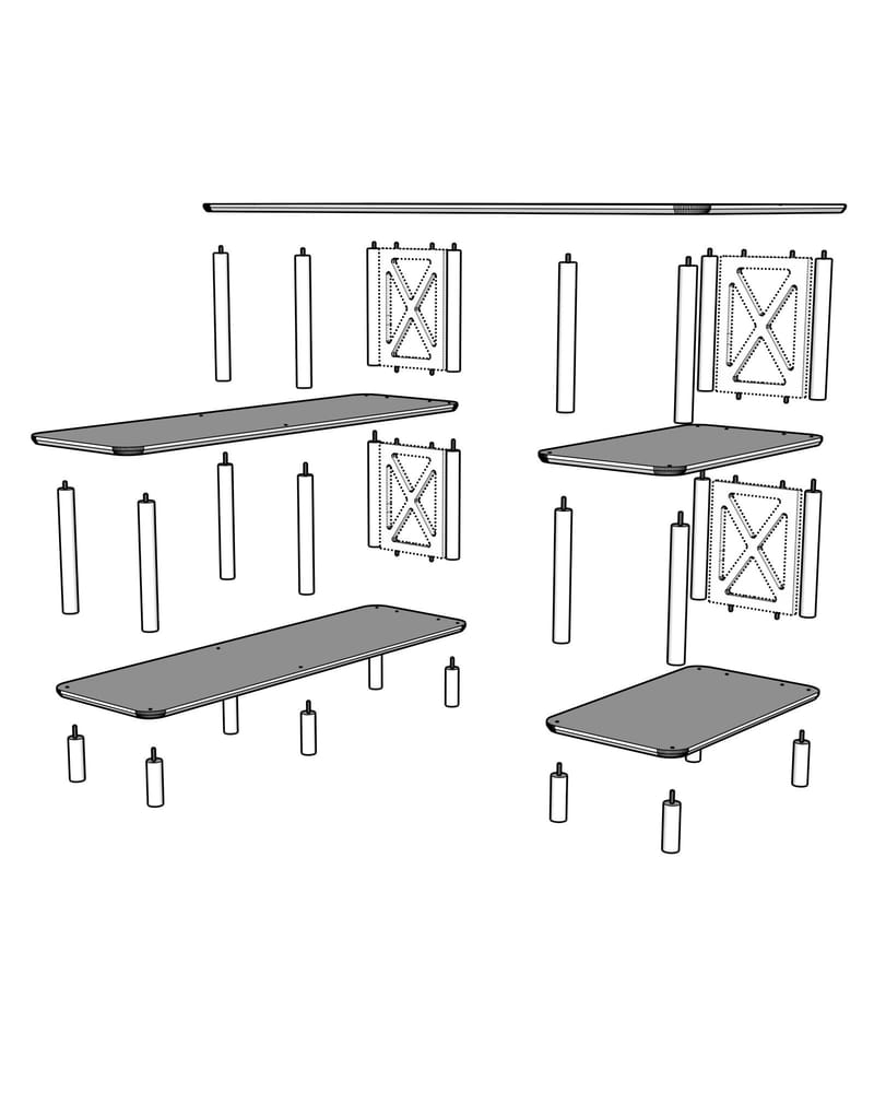 Akiliano Skrivbord 145 cm - Ek - Möbler - Bord & matgrupp - Kontorsbord - Skrivbord