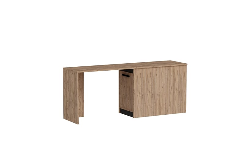 Akser Skrivbord 47x180 cm - Brun/Antracit - Möbler - Bord & matgrupp - Kontorsbord - Skrivbord