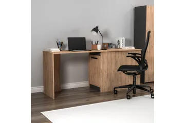 Akser Skrivbord 47x180 cm - Brun/Antracit - Möbler - Bord & matgrupp - Kontorsbord - Skrivbord