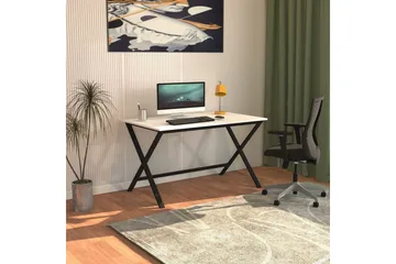 Athodna Skrivbord 70x120 cm - Svart/Vit - Möbler - Bord & matgrupp - Kontorsbord - Skrivbord