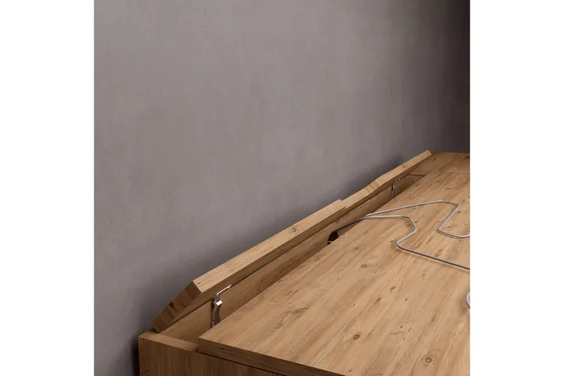 Atlas Skrivbord 55x160 cm - Brun - Möbler - Bord & matgrupp - Kontorsbord - Skrivbord