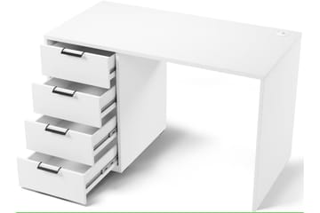 Barold Skrivbord 120x60 cm - Vit - Möbler - Bord & matgrupp - Kontorsbord - Skrivbord