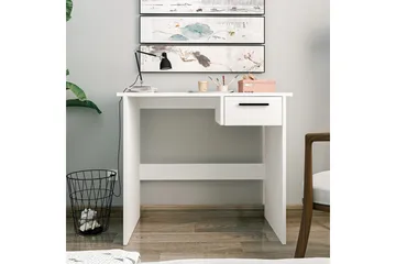 Bralis Skrivbord 45x90 cm - Vit - Möbler - Bord & matgrupp - Kontorsbord - Skrivbord