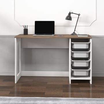 Branik Skrivbord 120x73x45 cm - Antik valnöt - Möbler - Bord & matgrupp - Kontorsbord - Skrivbord
