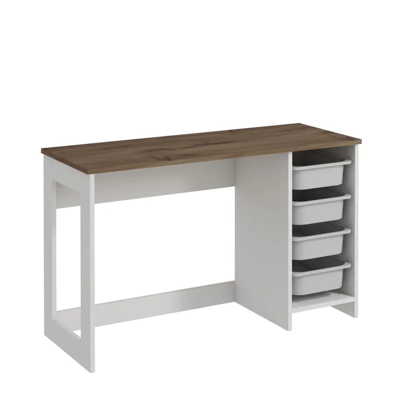 Branik Skrivbord 120x73x45 cm - Antik valnöt - Möbler - Bord & matgrupp - Kontorsbord - Skrivbord