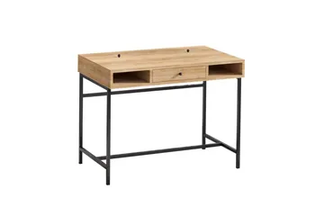 Cladells Skrivbord 60x100 cm - Ek/Svart - Möbler - Bord & matgrupp - Kontorsbord - Skrivbord