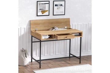 Cladells Skrivbord 60x100 cm - Ek/Svart - Möbler - Bord & matgrupp - Kontorsbord - Skrivbord