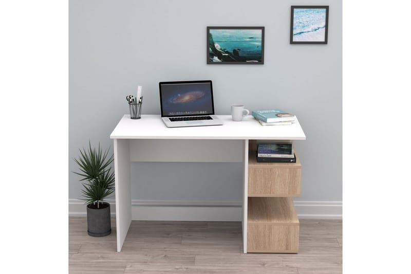 Coren Skrivbord 60x115 cm - Vit - Möbler - Bord & matgrupp - Kontorsbord - Skrivbord