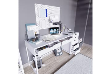 Durusu Skrivbord 55x120 cm - Vit - Möbler - Bord & matgrupp - Kontorsbord - Skrivbord