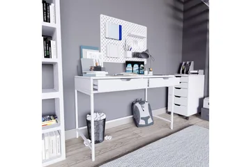 Durusu Skrivbord 55x120 cm - Vit - Möbler - Bord & matgrupp - Kontorsbord - Skrivbord