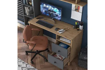 Eireann Skrivbord 50x120 cm - Valnöt/Antracit - Möbler - Bord & matgrupp - Kontorsbord - Skrivbord