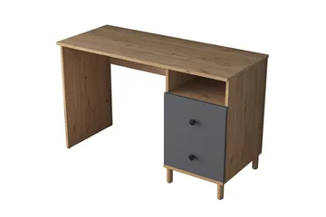 Eireann Skrivbord 50x120 cm - Valnöt/Antracit - Möbler - Bord & matgrupp - Kontorsbord - Skrivbord