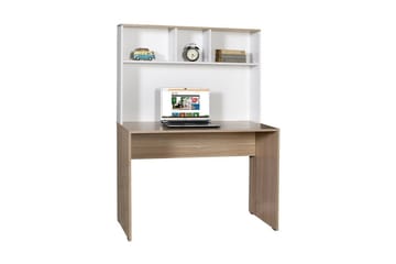 Erez Skrivbord 52x110 cm - Ek/Vit - Möbler - Bord & matgrupp - Kontorsbord - Skrivbord