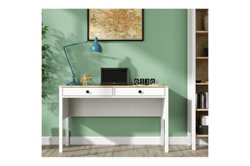 Erlen Skrivbord 60x120 cm - Natur/Vit - Möbler - Bord & matgrupp - Kontorsbord - Skrivbord