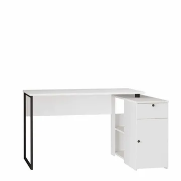 Fenvik Skrivbord 129,8x70x90 cm - Vit - Möbler - Bord & matgrupp - Kontorsbord - Skrivbord