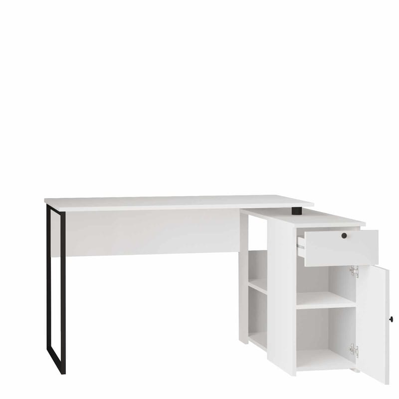 Fenvik Skrivbord 129,8x70x90 cm - Vit - Möbler - Bord & matgrupp - Kontorsbord - Skrivbord