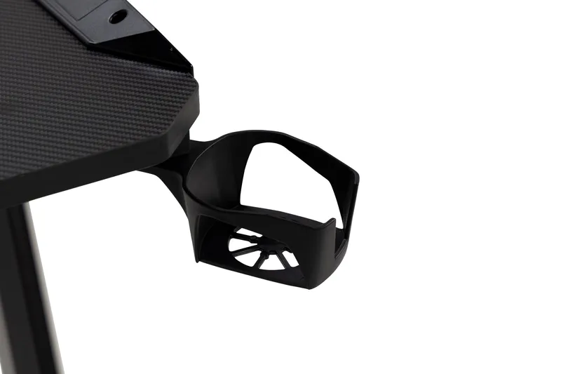 Areni Gamingbord LED-ljus 140 cm med Mugg- & Hörlurshållare - Svart - Möbler - Bord & matgrupp - Kontorsbord - Gamingbord