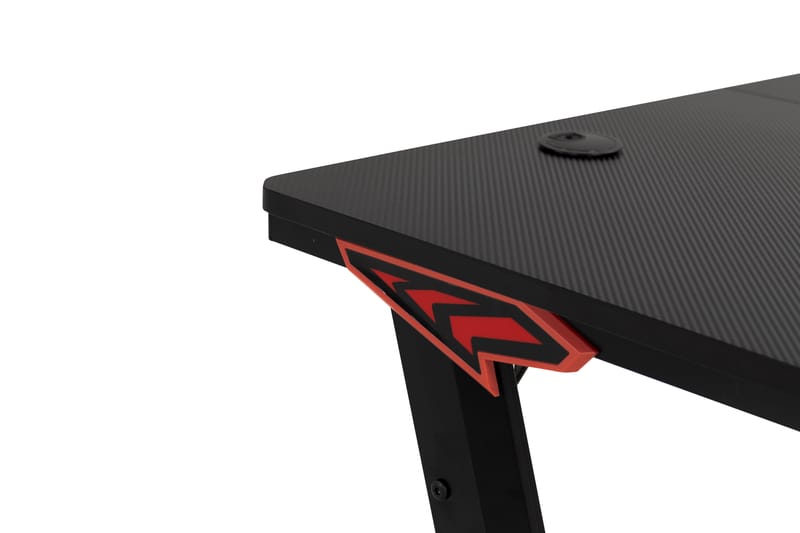 Gamingbord Nursu 140 cm - Svart - Möbler - Bord & matgrupp - Kontorsbord - Gamingbord