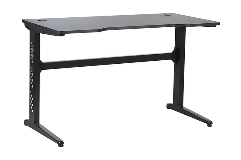 Gamingbord Rombauer 120 cm med LED-belysning - Svart/Svart - Möbler - Bord & matgrupp - Kontorsbord - Gamingbord