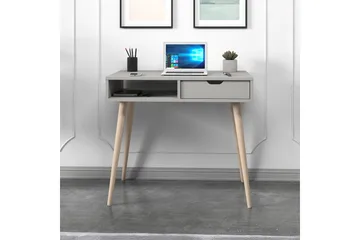 Gerard Skrivbord 60x90 cm - Grå/Natur - Möbler - Bord & matgrupp - Kontorsbord - Skrivbord