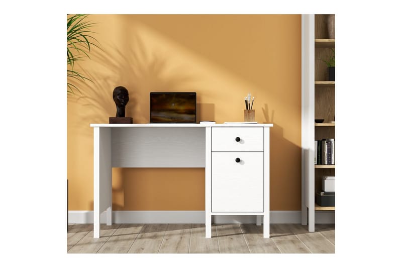 Grado Skrivbord 60x120 cm - Natur/Vit - Möbler - Bord & matgrupp - Kontorsbord - Skrivbord