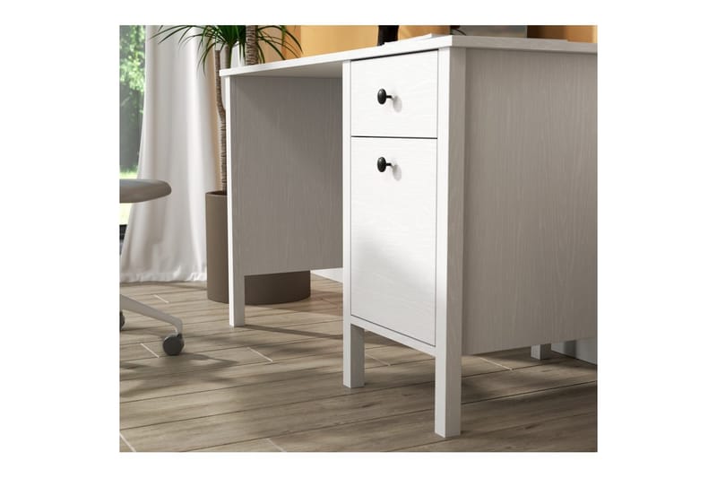 Grado Skrivbord 60x120 cm - Natur/Vit - Möbler - Bord & matgrupp - Kontorsbord - Skrivbord