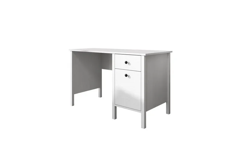 Grado Skrivbord 60x120 cm, Natur/Vit