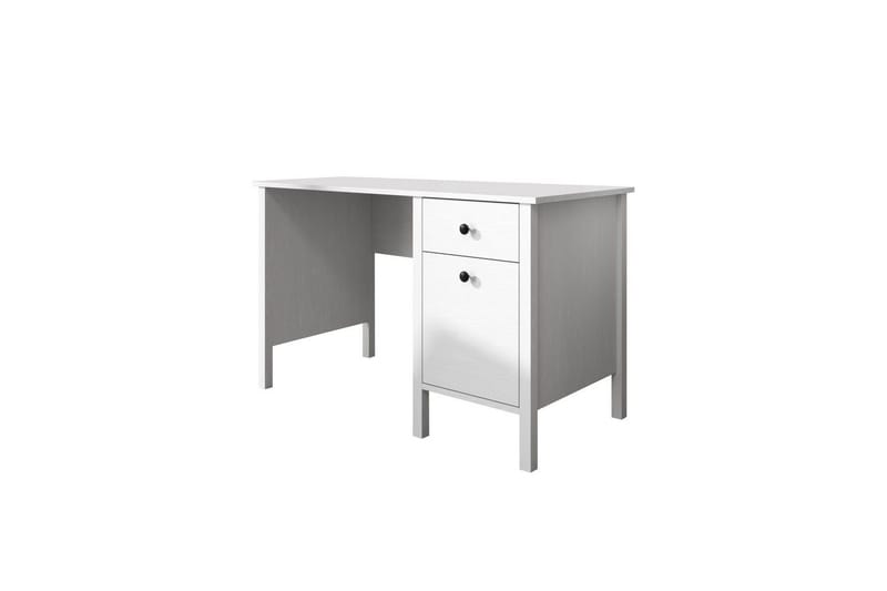 Grado Skrivbord 60x120 cm, Natur/Vit