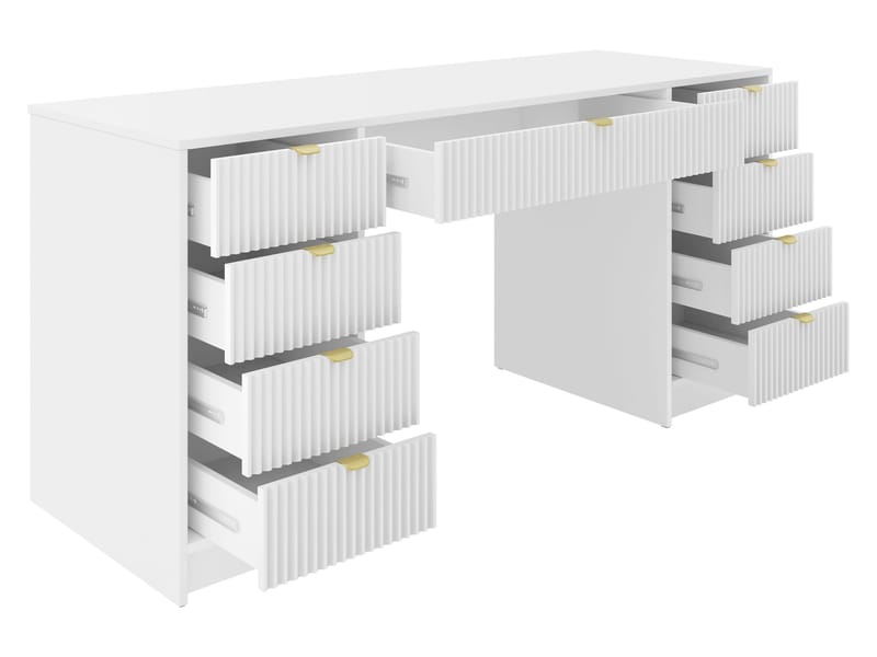 Gudelia Skrivbord 154 cm - brun - Möbler - Bord & matgrupp - Kontorsbord - Skrivbord