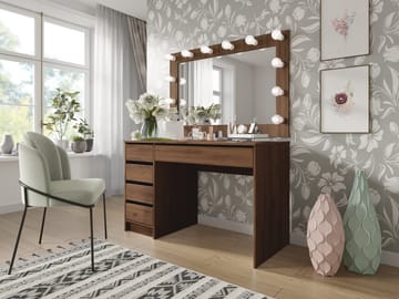 Harland Skrivbord 120 cm - brun - Möbler - Bord & matgrupp - Kontorsbord - Skrivbord