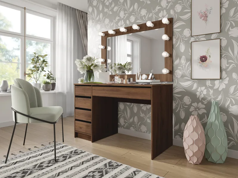 Harland Skrivbord 120 cm - brun - Möbler - Bord & matgrupp - Kontorsbord - Skrivbord