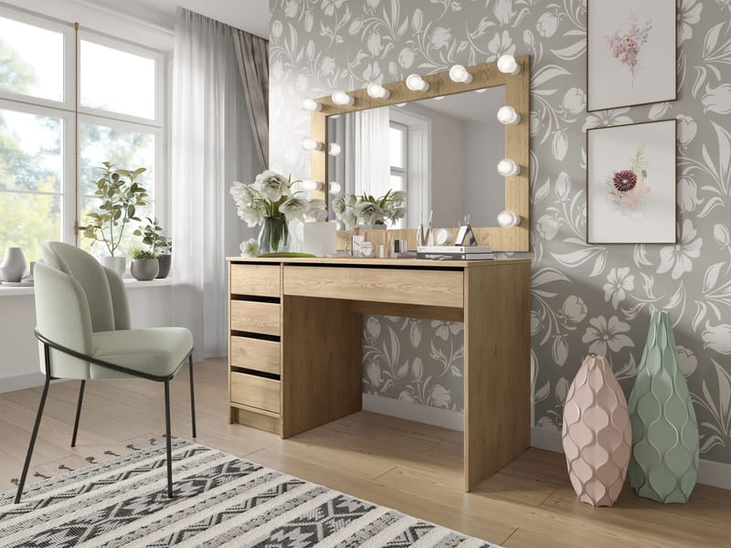 Harland Skrivbord 120 cm - ljusbrun - Möbler - Bord & matgrupp - Kontorsbord - Skrivbord