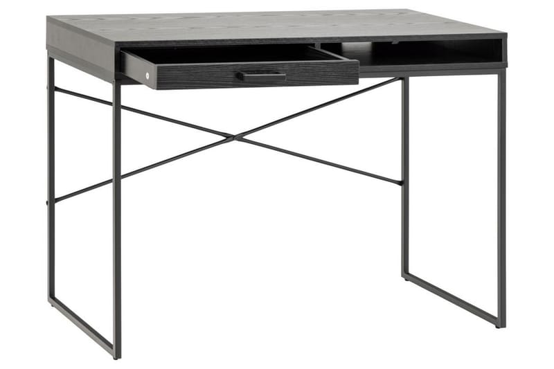 Hartsoe Skrivbord 45 cm - Svart - Möbler - Bord & matgrupp - Kontorsbord - Skrivbord