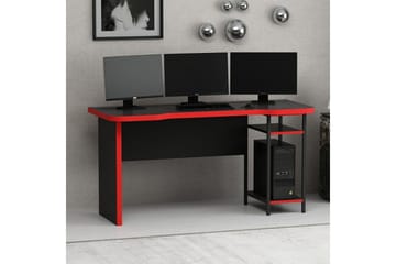 Hind Gamingbord 150x60 cm - Svart/Röd - Möbler - Bord & matgrupp - Kontorsbord - Gamingbord